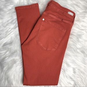 Shaping Skinny Jeans H&M Pumpkin Orange  31/30 - 2/$15